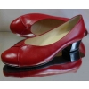 Czółenko czerwone obcas 3,8 cm tegosc H 40