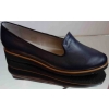 baletka mokasyn granat tegość H szeroką stopę 39