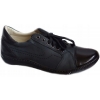 HIT SKÓRZANE buty damskie czarne 41