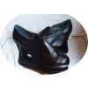 -30% Skórzany botek czarny teg H OBCAS NR 45