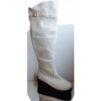 -50% koty cholewka OBWÓD AZ 36 CM czarne 43