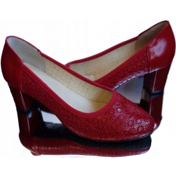 czółenko na wymiar na szeroką szczupłą stopę 43