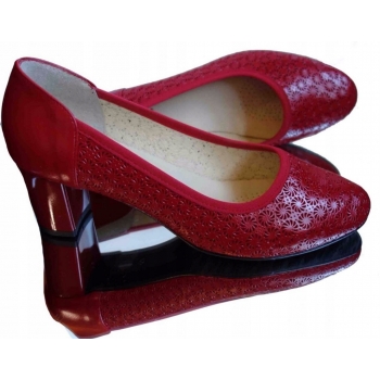 czółenko na wymiar na szeroką szczupłą stopę 43