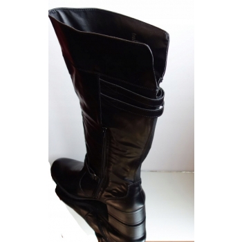 -50% kozaki szeroka cholewka OBWÓD łydki 54 cm 45