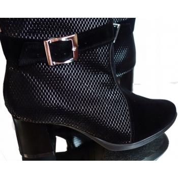 Kozaki szeroka cholewka obwód aż 44 cm 36