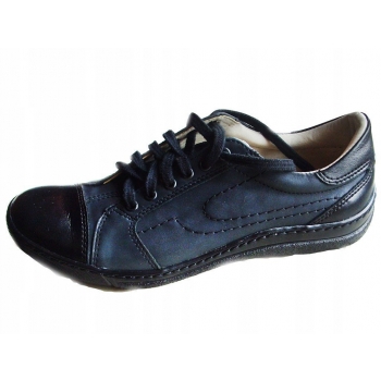 HIT SKÓRZANE buty damskie biało-popiel 40