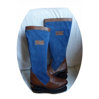 KOZAKI WELUR szeroka CHOLEWKA obw 44 nr.41