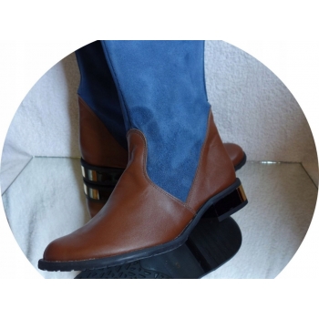 KOZAKI WELUR szeroka CHOLEWKA obw 44 nr.41