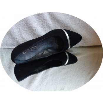 -30%czółenko CZARNE skóra szpilka teg G 43