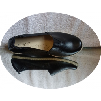 -40% wygodne skórzane MOKASYNY czarny 41