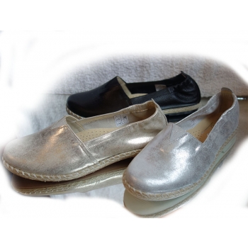 -40% wygodne skórzane MOKASYNY czarny 37