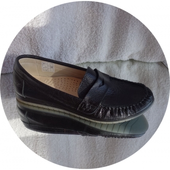 Nowość mięciutkie skórzane MOKASYNY BEŻOWE 36