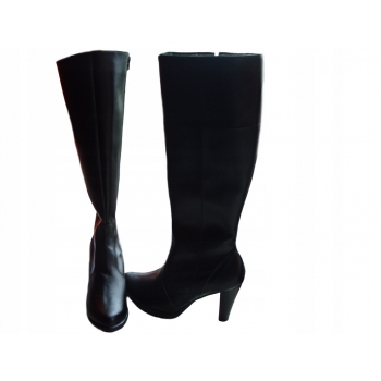 Kozaki chuda SZEROKA CHOLEWKA NA WYMIAR 36