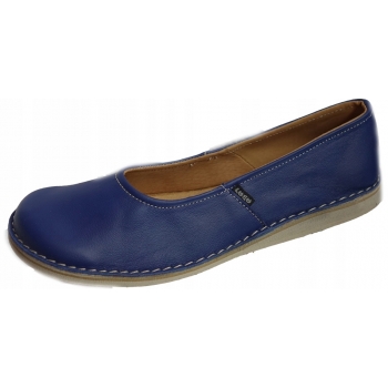 HIT SKÓRZANE buty damskie granat lekkie wygodne 36