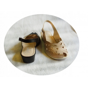 SKÓRA sandał TĘGOŚĆ G XXXX 40 bezowy