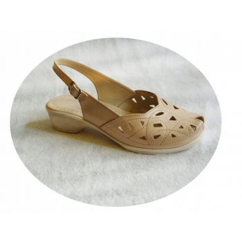 SKÓRA sandał TĘGOŚĆ G XXXX 37 czarny