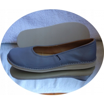 HIT SKÓRZANE buty damskie lekkie popiel 38