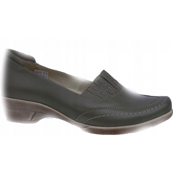 POLSKIE mokasyny SZEROKIE W PALACH czarne 36