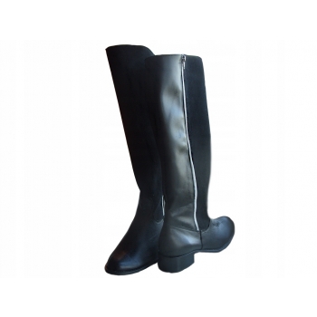 Kozaki chuda SZEROKA CHOLEWKA NA WYMIAR 39