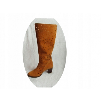 KOZAKI ażurowe szeroka wąska CHOLEWKA na wymiar