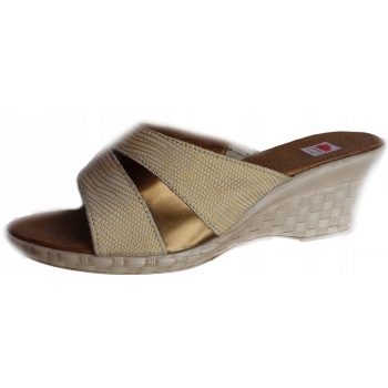 skórzane KLAPKI szerokie kolor tegośc H 37