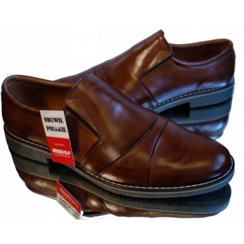 -40% KONIAK szerokie WSUWANE mokasyny teg H nr 40