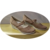 Eleganckie Mokasyny Damskie Brąz 6cm - Rozmiar 39
