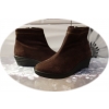Botki damskie oliwka obcas 4cm nr.37 - 50% taniej!