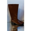 Kozaki Szeroka Cholewka Nr 40 - Brązowe