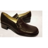 Buty Mokasyny Skórzane Damskie 37