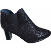 Botki Skórzane z Tęgością H | Szerokie i Wygodne | Obcas 8 cm | 43
