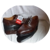 Buty Męskie MOSKAŁA Skórzane, Brązowe, Nr 43