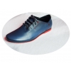 BUTY męskie MOSKAŁA skóra GRANAT 39