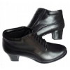 Eleganckie Botki Skórzane HOBCAS 5.5 cm (Rozmiar 44)