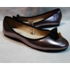 Eleganckie Baleriny Stalowe w Rozmiarze 41