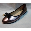 Eleganckie Baleriny Stalowe w Rozmiarze 41