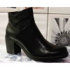 Eleganckie Botki Czarne - Obcas 7.5 cm - Rozmiar 41
