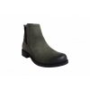 Nowe Eleganckie Botki Szary Nubuk 37