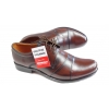 Eleganckie Buty Męskie Skórzane, Szerokie, Tęgość H