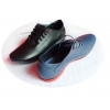 Eleganckie męskie buty skórzane w kolorze granatowym | 45