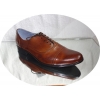 MOSKAŁA Eleganckie Skórzane Buty Męskie 45