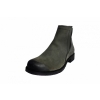 Nowe Eleganckie Botki Szary Nubuk 37