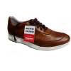 Buty sportowe Moskała Skóra - Brąz 42