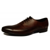 Eleganckie Półbuty Męskie -40% w Bordo, Rozmiar 41