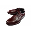 Eleganckie Buty Męskie, Rozmiar 42, Kolor Bordo