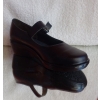Buty Mokasyny Szersze W Palach - Czarne H 42