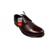 Buty Męskie Szerokie Tęgość 3xH 43 Bordo