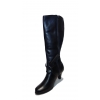 Kozaki Damskie z Naturalnej Skóry | Obwód 36 cm | Rozmiar 39