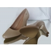 Eleganckie Beżowe Szpilki 9 cm - Rozmiar 37