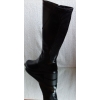 Kozaki Skóra Czarna - Cholewka XXL